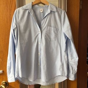 GAP Relaxed Blue button-up